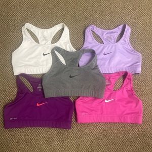 Nike Pro and Nike Dri-Fit Sports Bra Bundle